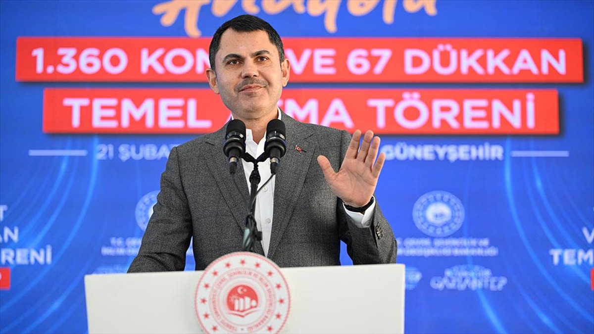 Bakan Kurum: 5 Milyon Dar Gelirli Vatandaşımıza Yeni Yuva Imkanı Sunduk Haberi