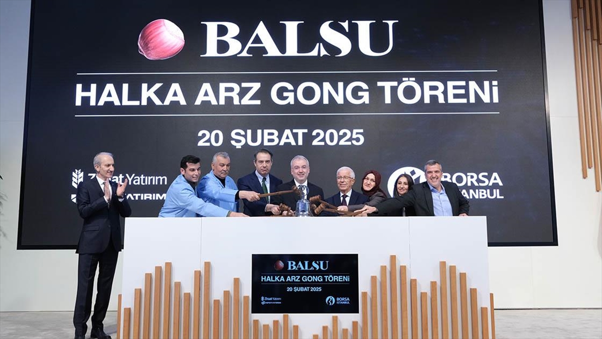 Borsa İstanbul’da Gong Balsu Gıda Için Çaldı Haberi