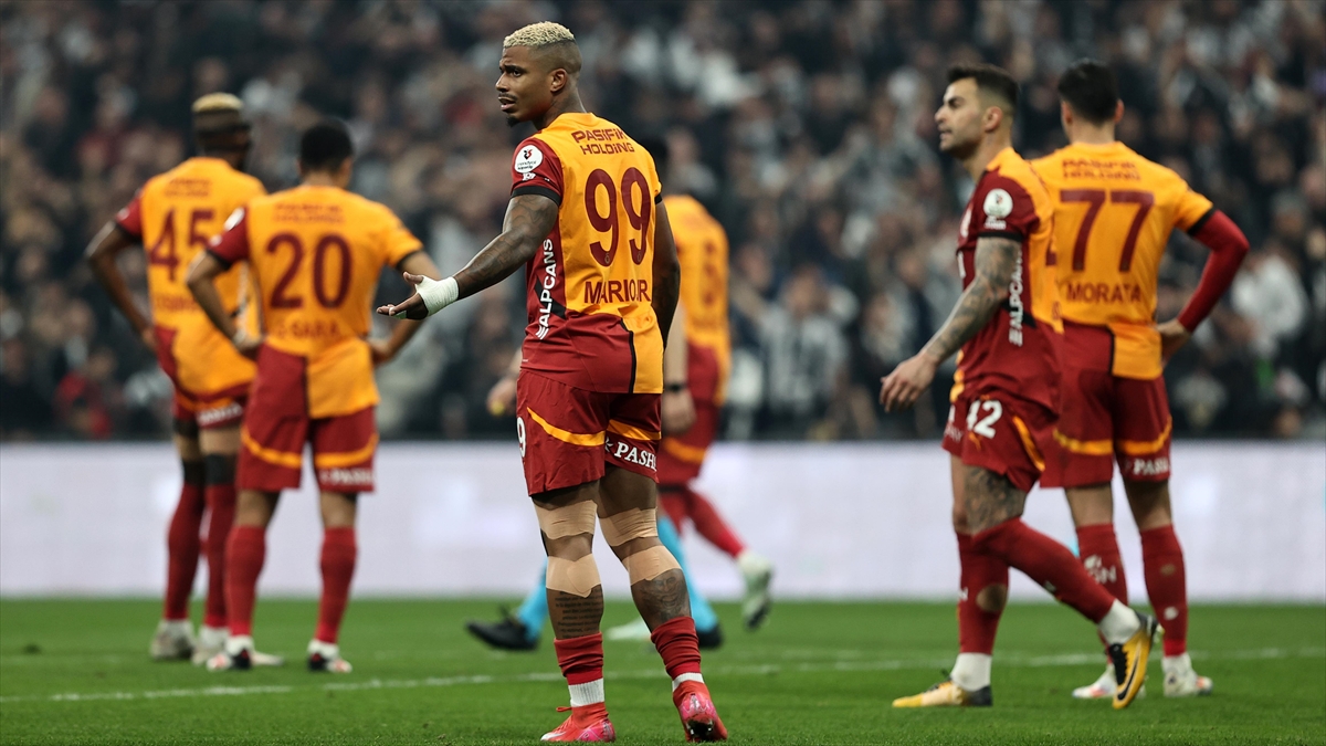 Derbide Beşiktaş’a 2-1 Yenilen Galatasaray, Namağlup Ünvanını Kaybetti Haberi
