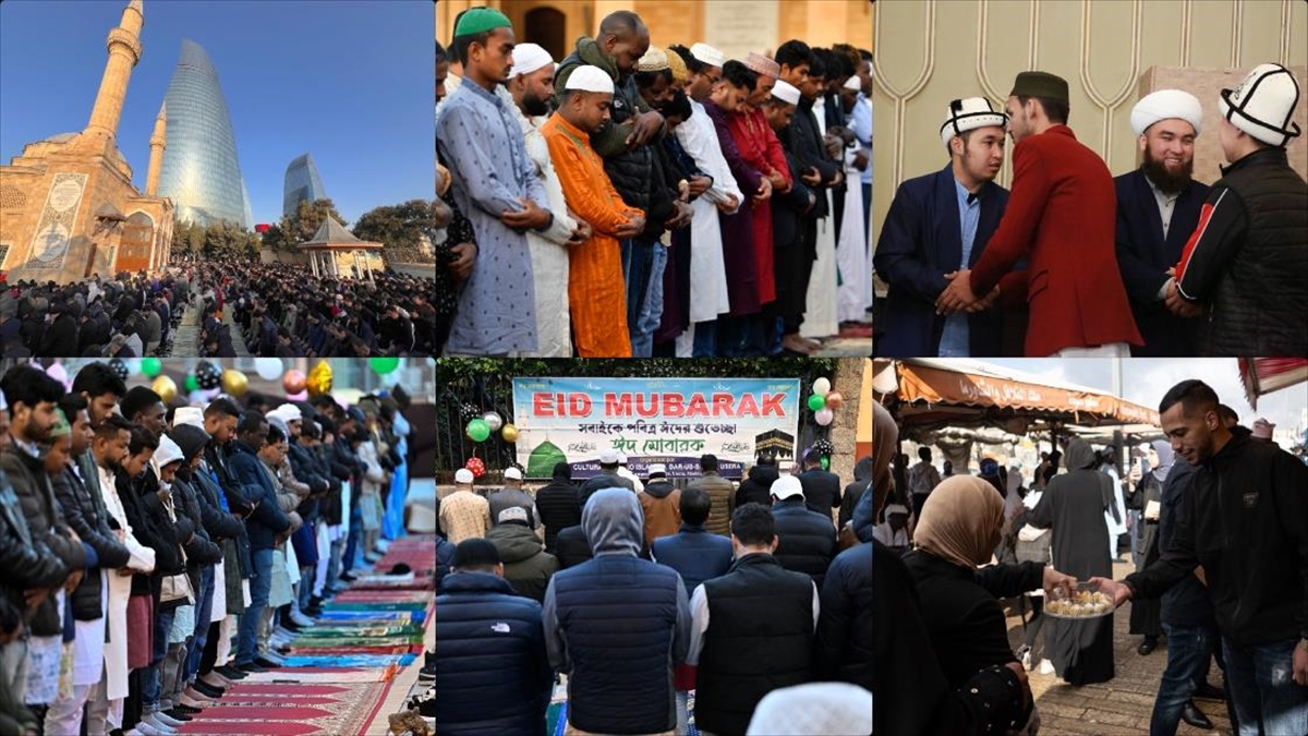 Dünyada Ramazan Bayramı Kutlanıyor Haberi