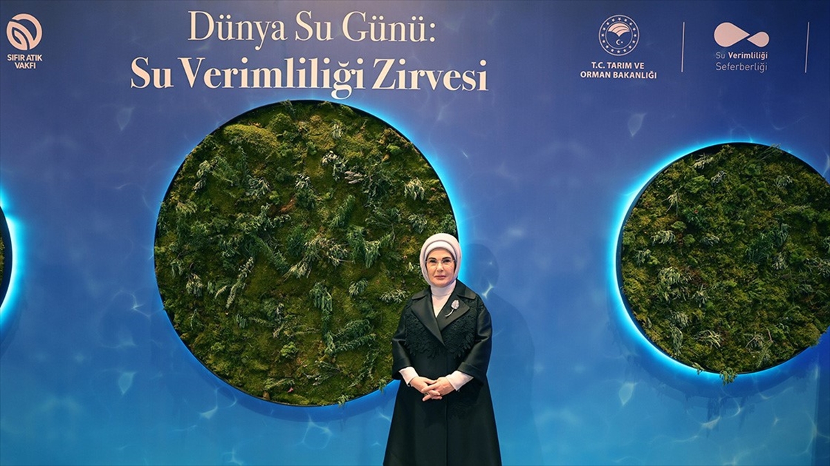 Emine Erdoğan’dan “22 Mart Dünya Su Günü: Su Verimliliği Zirvesi”Ne Ilişkin Paylaşım Haberi