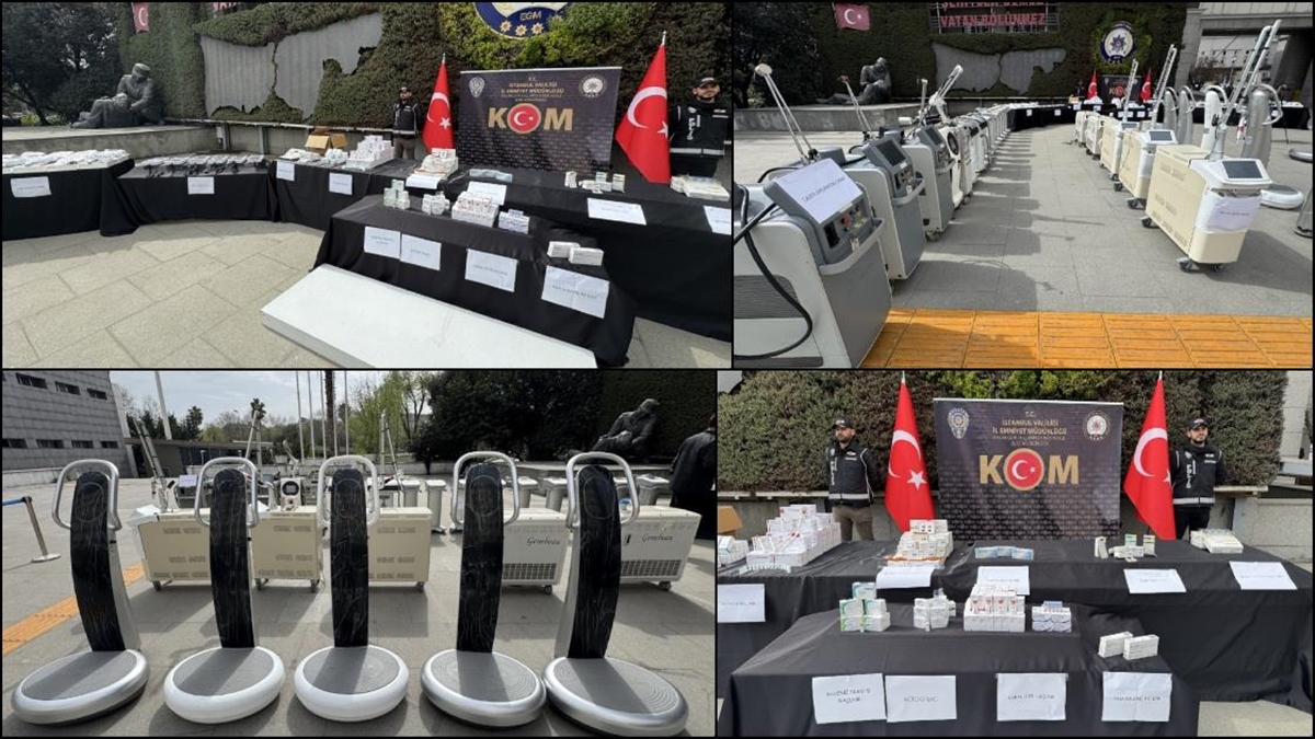 İstanbul’da Kaçakçılık Operasyonunda 6 Bin 123 Ilaç Ve 194 Tıbbi Cihaz Ele Geçirildi Haberi