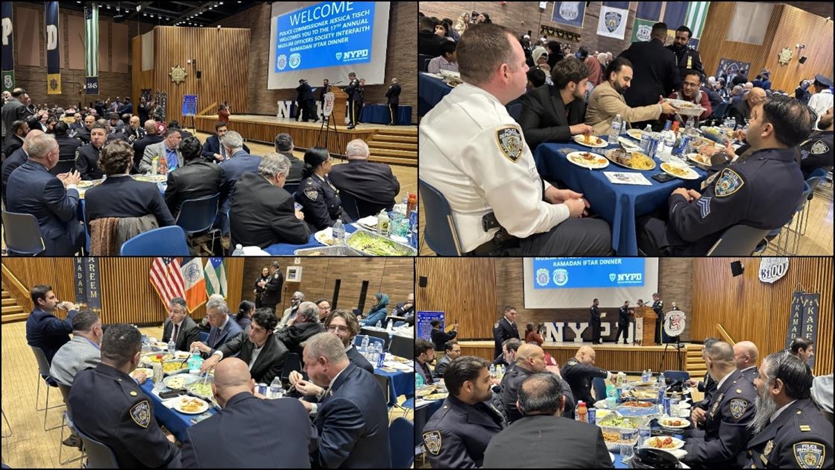 New York’ta Görev Yapan Müslüman Polisler Iftar Programı Düzenledi Haberi