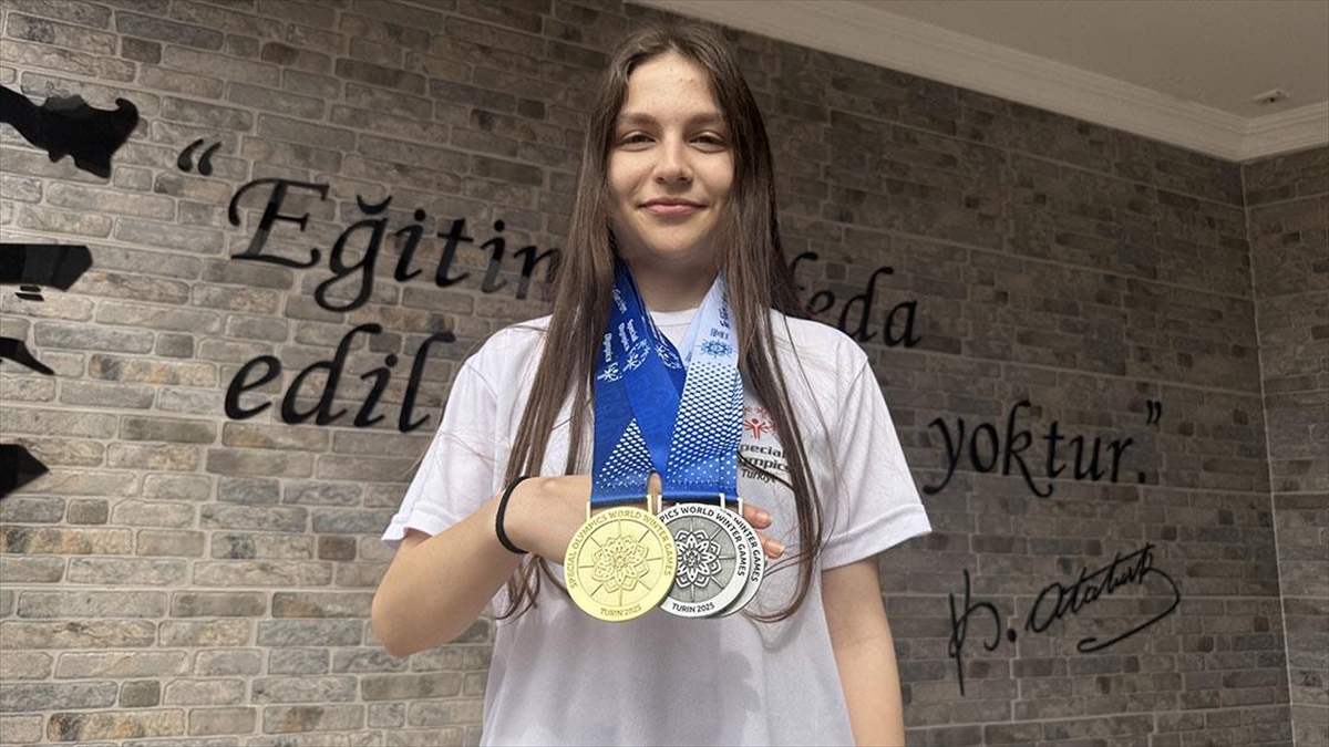 Özel Sporcu Eda Nur Biçer, Dünya Kış Oyunları’ndaki Başarısıyla Göz Doldurdu Haberi
