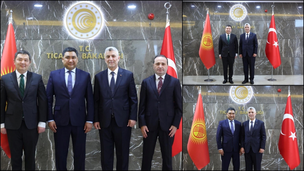 Ticaret Bakanı Bolat, Kırgızistan Heyetiyle Bir Araya Geldi Haberi