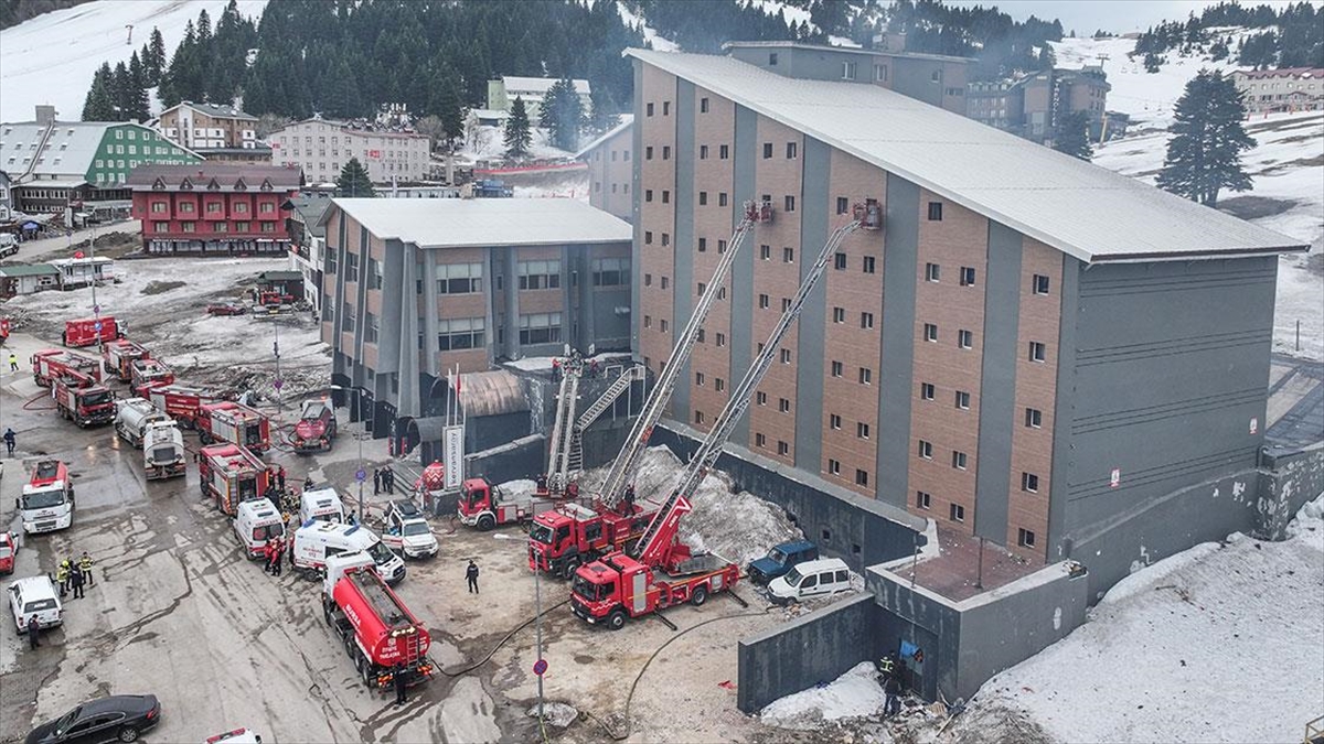 Uludağ’da Otel Yangınında Vefat Eden Baba Ile Oğlunun Cenazeleri Defnedildi Haberi