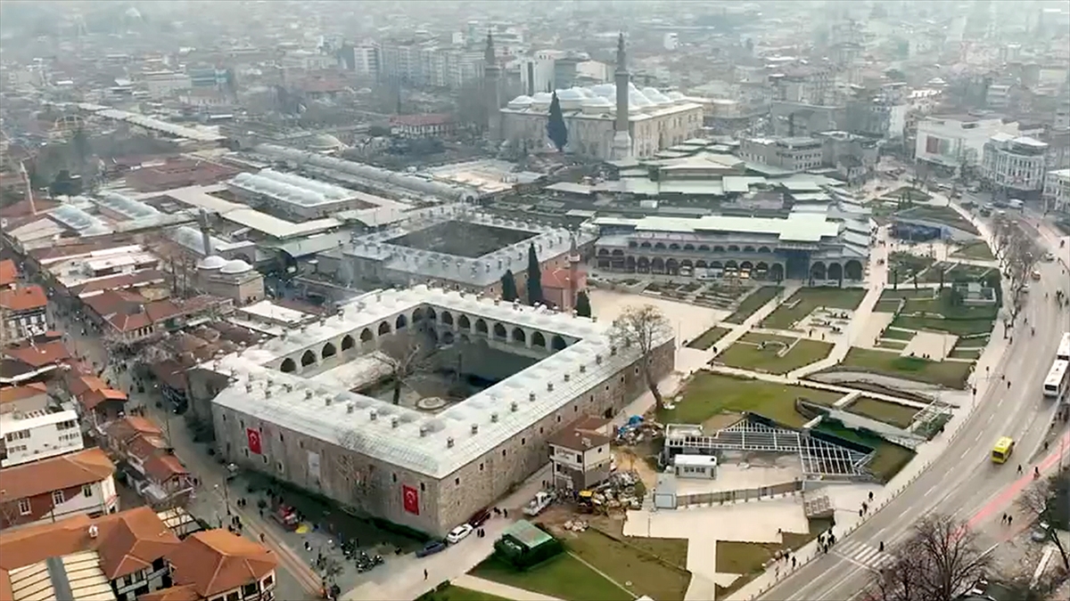 Bakan Kurum’dan Bursa’daki Tarihi Hanlar Bölgesindeki Dönüşüme Ilişkin Paylaşım Haberi