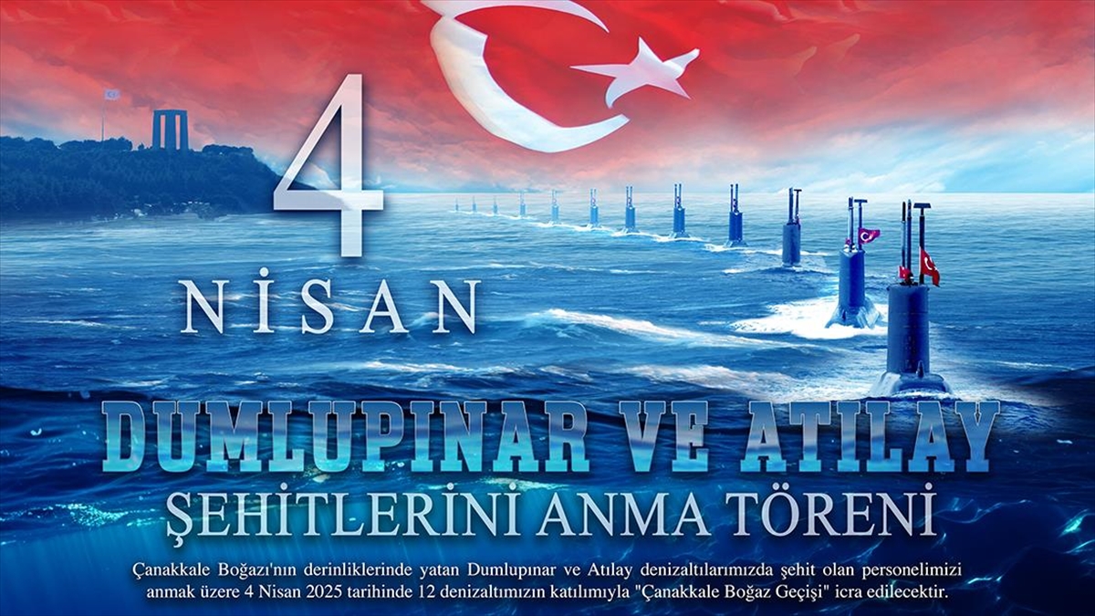Deniz Kuvvetleri 12 Denizaltıyla “Çanakkale Boğaz Geçişi” Yapacak Haberi