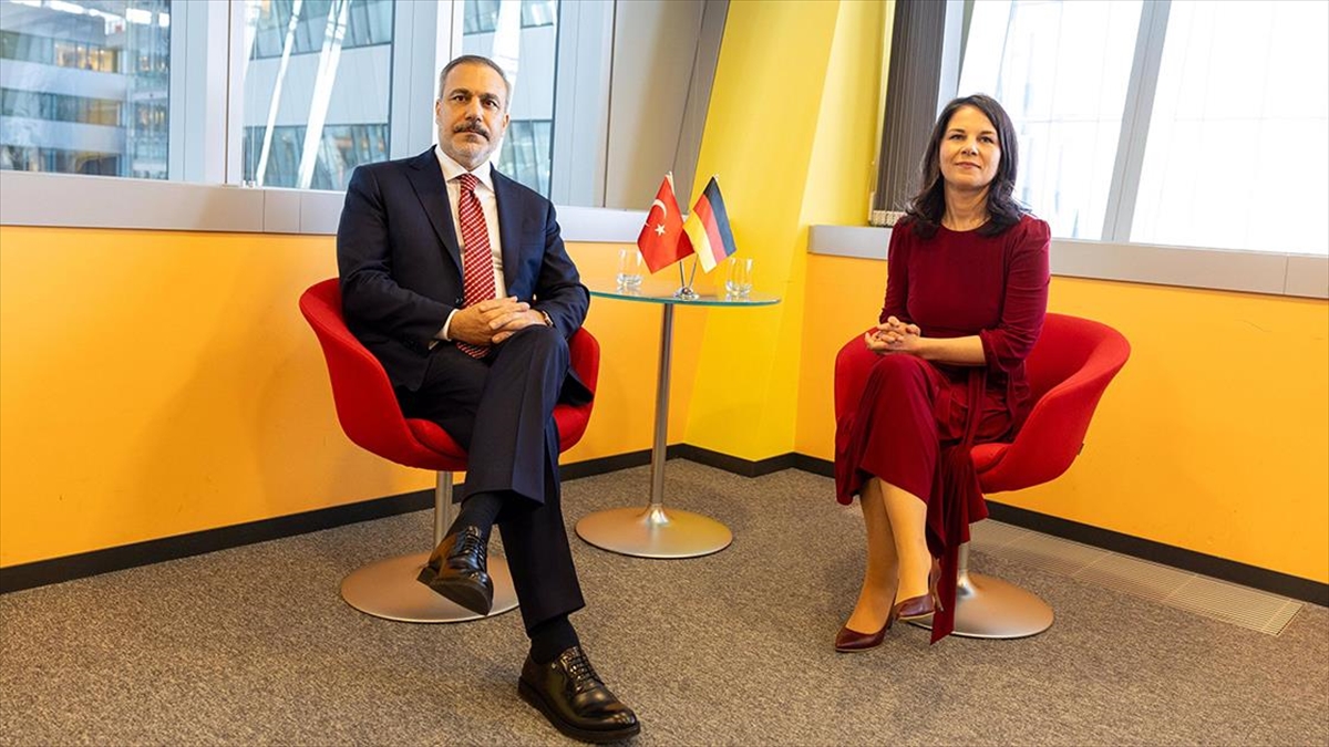 Dışişleri Bakanı Fidan, Alman Mevkidaşı Baerbock Ile Görüştü Haberi