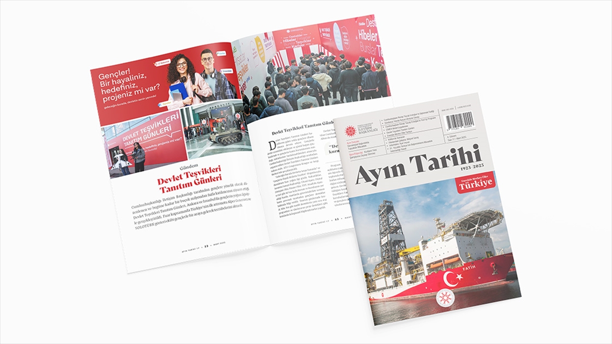 İletişim Başkanlığının “Ayın Tarihi” Dergisinde “Türkiye’nin Enerjisi” Ele Alındı Haberi