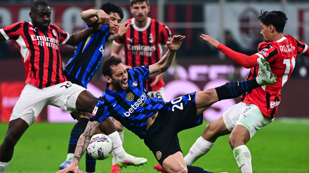 Inter, İtalya Kupası Yarı Finalinde Milan Ile 1-1 Berabere Kaldı Haberi